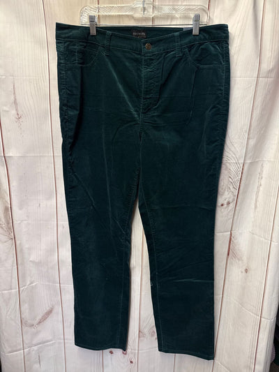 NWT Talbots Women's Size 16 Green Pants