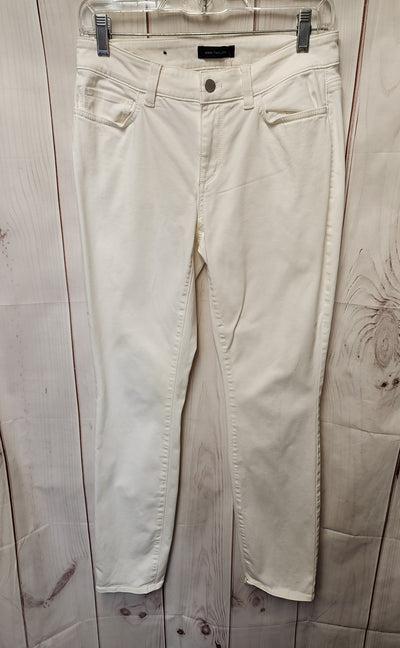 Ann Taylor Women's Size 6 White Pants The Skinny Curvy Fit