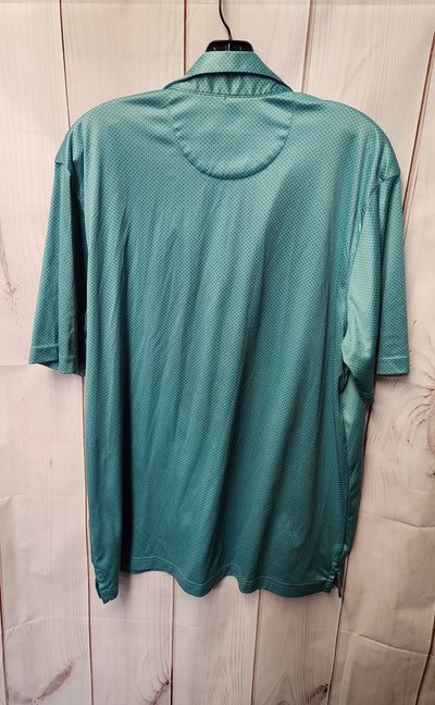 Greg Norman Men's Size L Green Shirt