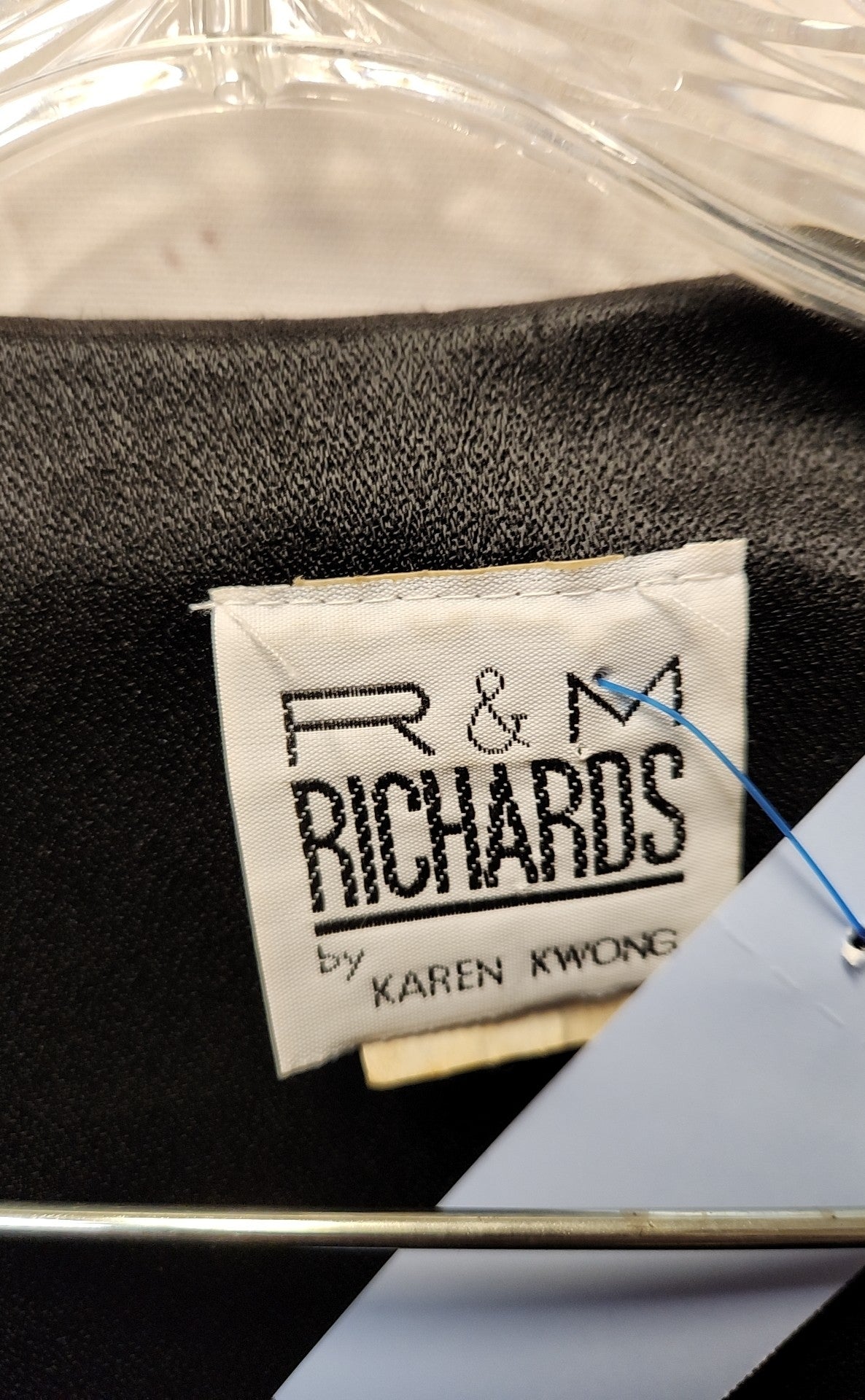 R&M Richards Women's Size 16 Black Velour Pants Set