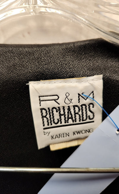 R&M Richards Women's Size 16 Black Velour Pants Set