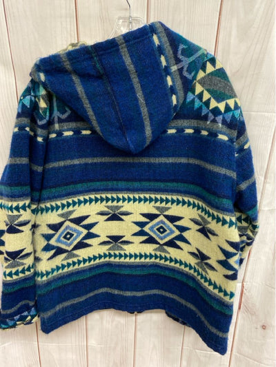 Tejidos Women's Size L Blue Vest