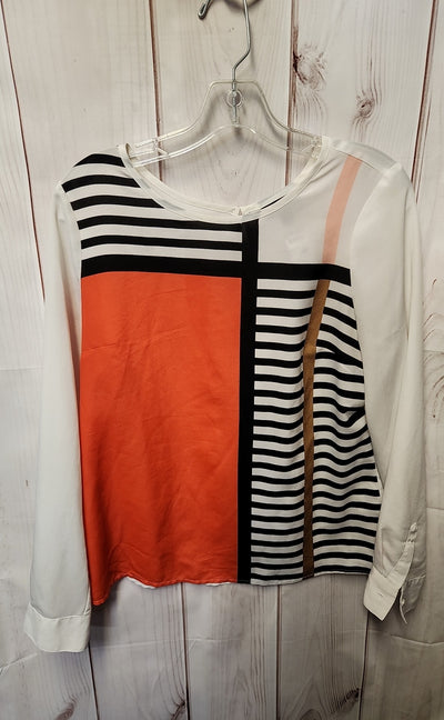 Worthington Women's Size M Red Long Sleeve Top