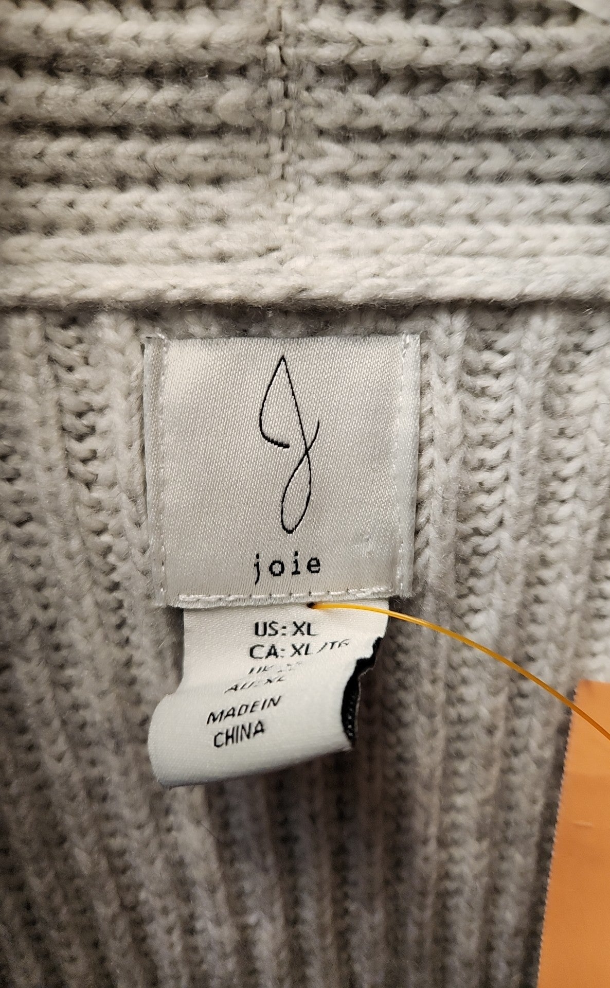 Joie Women's Size XL Gray Cardigan