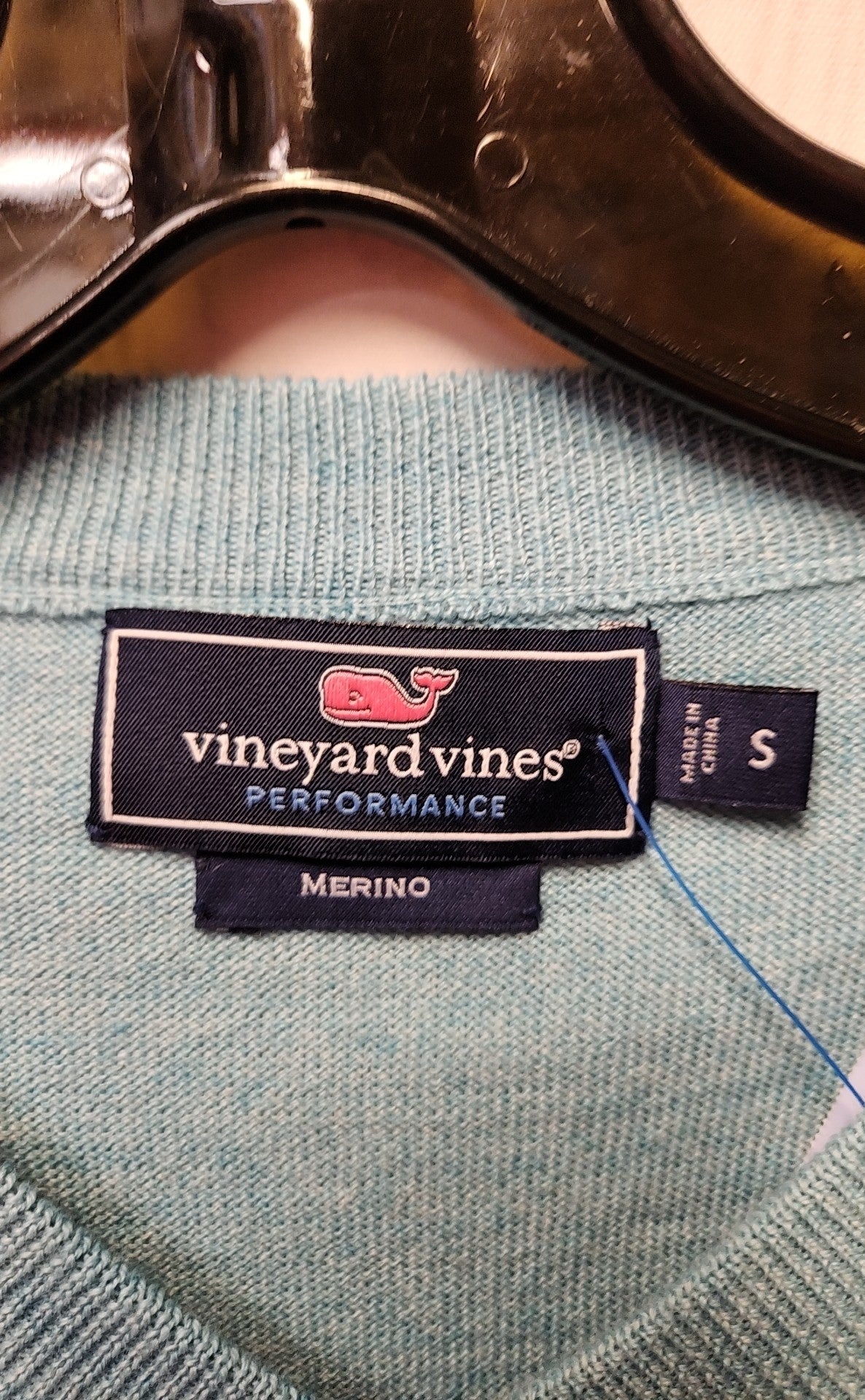 Vineyard Vines Men's Size S Light Blue Sweater
