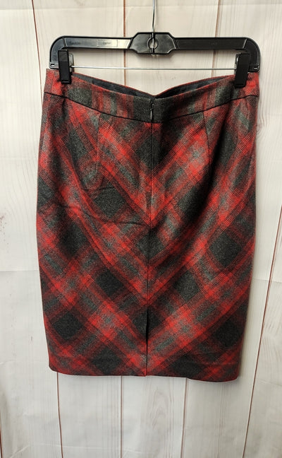 Limited Women's Size 8 Red & Gray Skirt