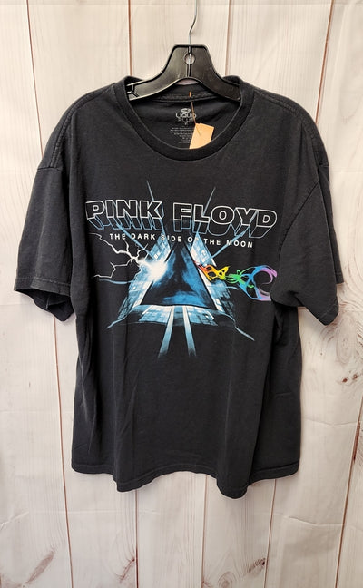 Liquid Blue Men's Size XL Black Pink Floyd Shirt