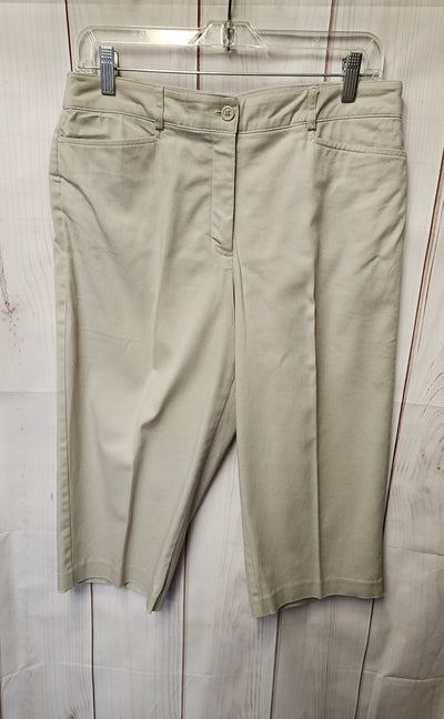 Harve Benard Women's Size 10 Beige Capris