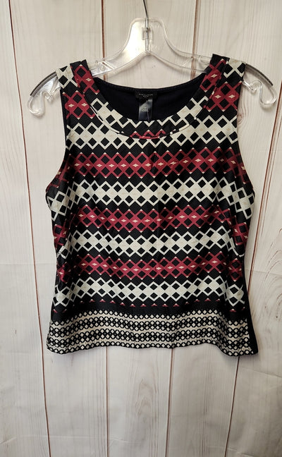 Ann Taylor Women's Size M Petite Black Sleeveless Top