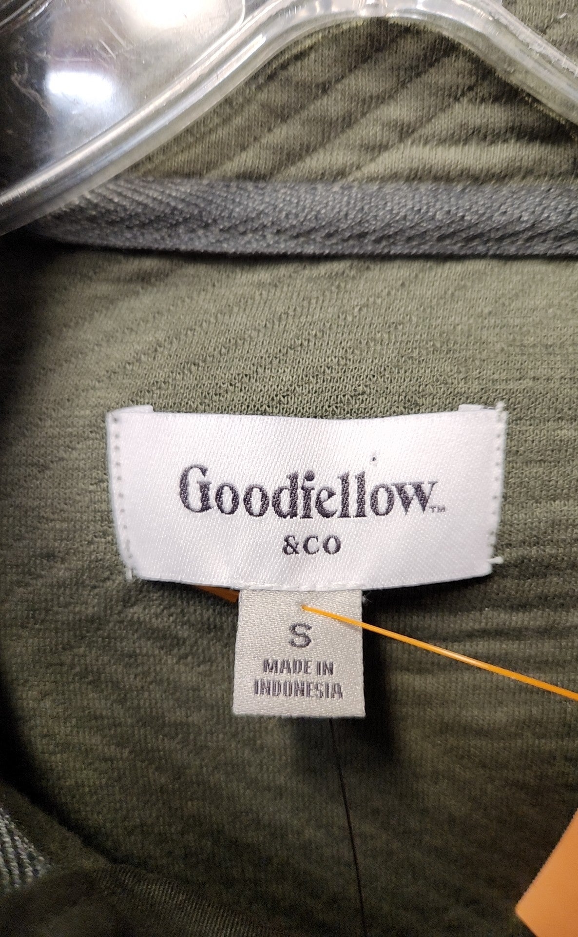 NWT Goodfellow Men's Size S Green Sweatshirt