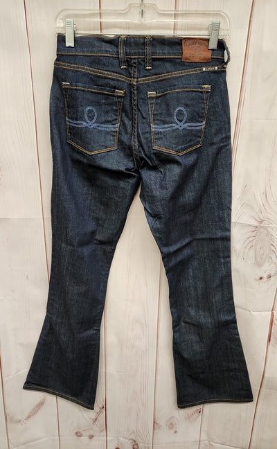 Lucky Brand Women's Size 26 (1-2) Blue Jeans Sofia Boot