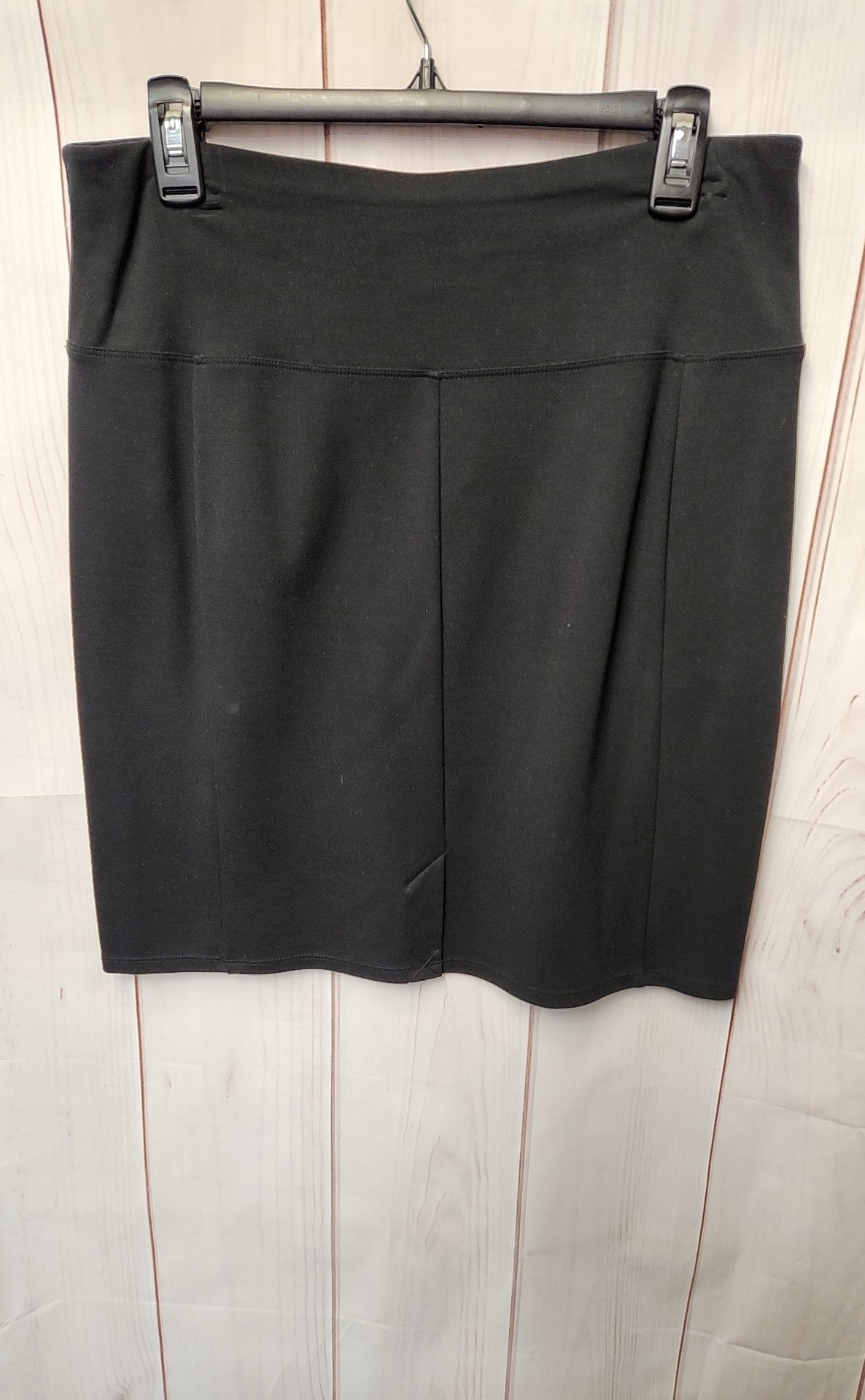 J Jill Wearever Collection Women's Size M Petite Black Skirt