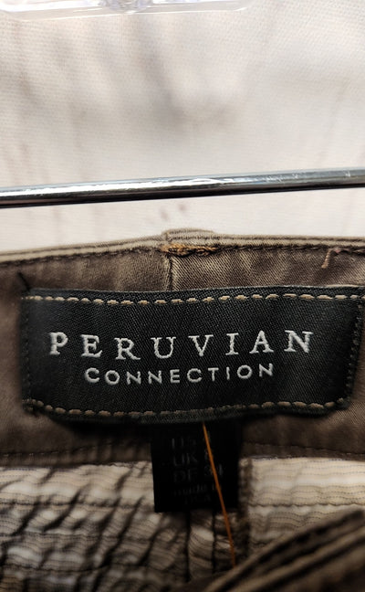 Peruvian Connection Women's Size 4 Brown Pants
