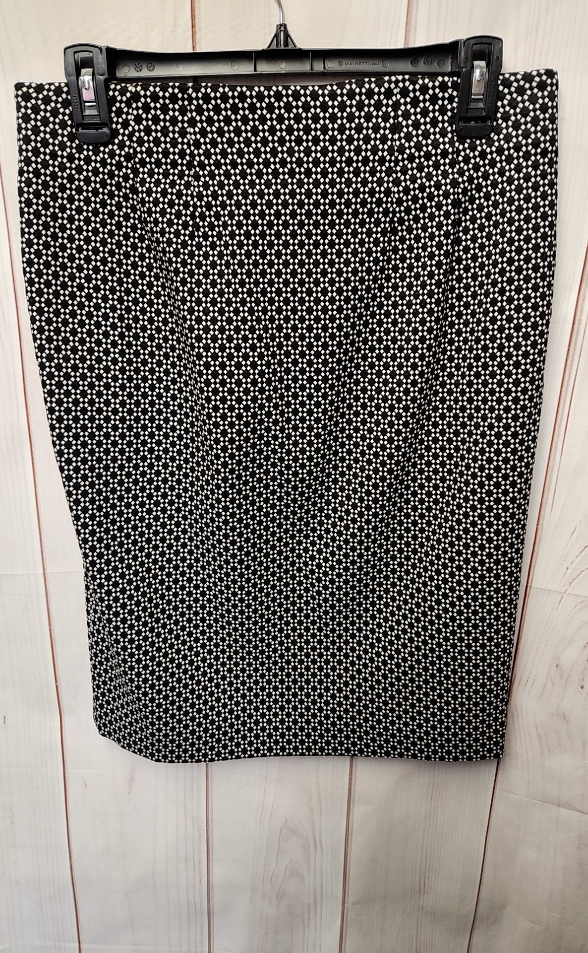 Elle Women's Size S Black & White Skirt