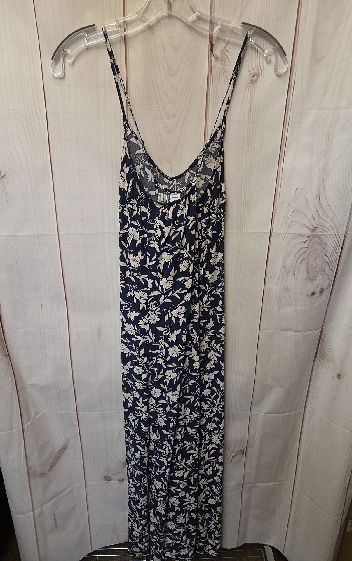old navy grey floral dress Women's Old Navy Charcoal Gray Floral Dress, Size Small