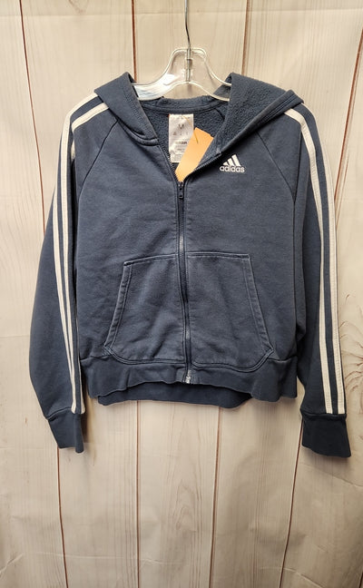 Adidas Boy's Size 10/12 Blue Jacket