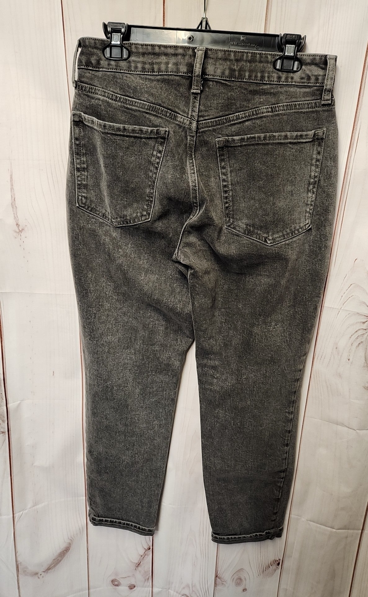 Old Navy Women's Size 28 (5-6) Black Jeans High Rise O.G. Straight