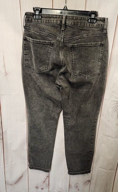 Old Navy Women's Size 28 (5-6) Black Jeans High Rise O.G. Straight