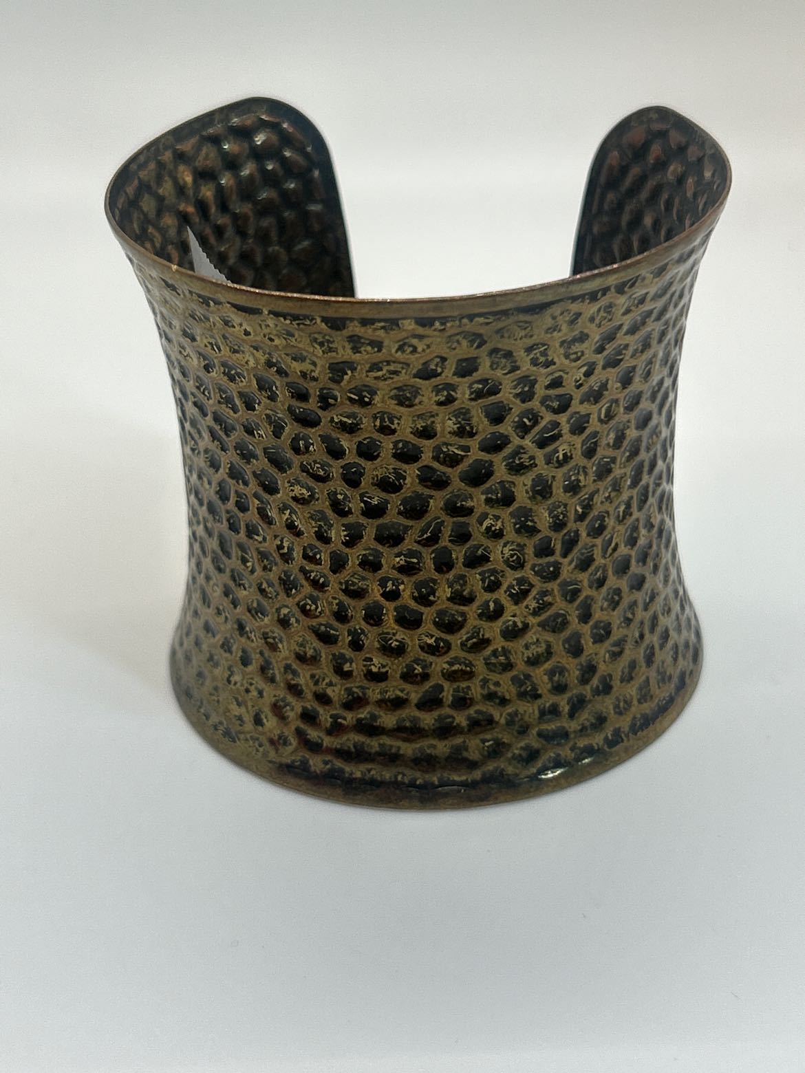 Bronze Thick Cuff Bracelet