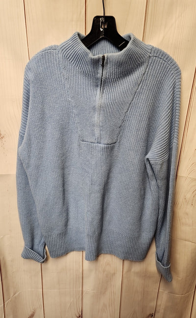 Lands End Women's Size S Light Blue Sweater