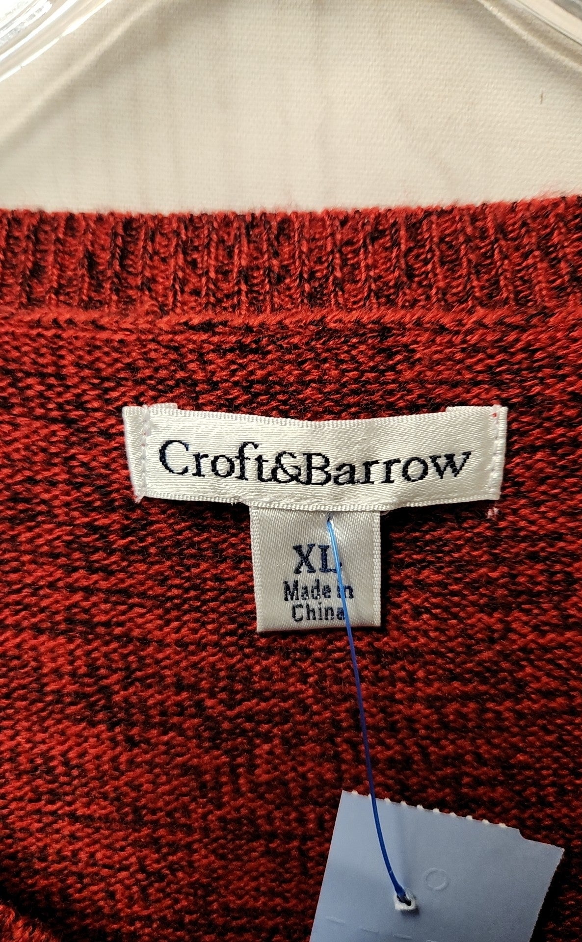 Croft & Barrow Women's Size XL Red Cardigan