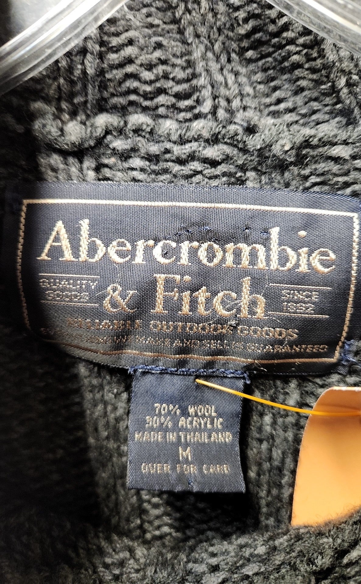 Abercrombie & Fitch Men's Size M Gray Sweater