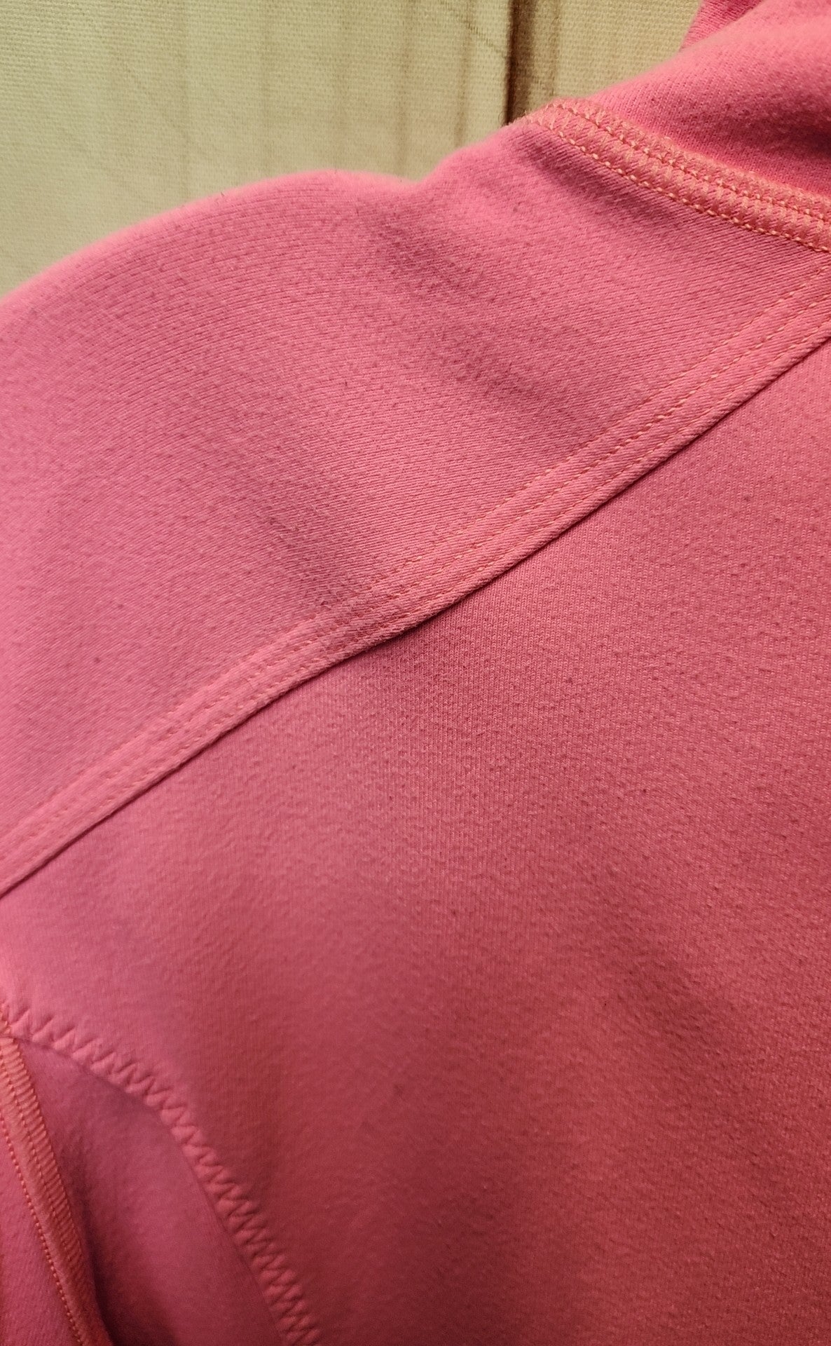 Lululemon Women's Size 8 Pink Active Jacket AS IS- pilling