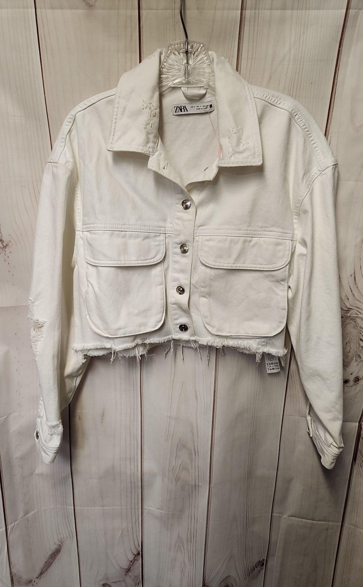 Zara Women's Size S White Jacket