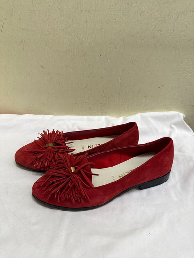 Anne Klein Women's Size 8-1/2 Red Flats Shoes