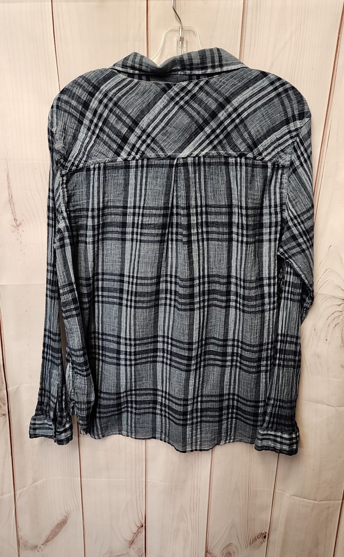 Lucky Brand Women's Size XL Blue Long Sleeve Top
