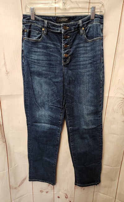 Liverpool Women's Size 30 (9-10) Blue Jeans