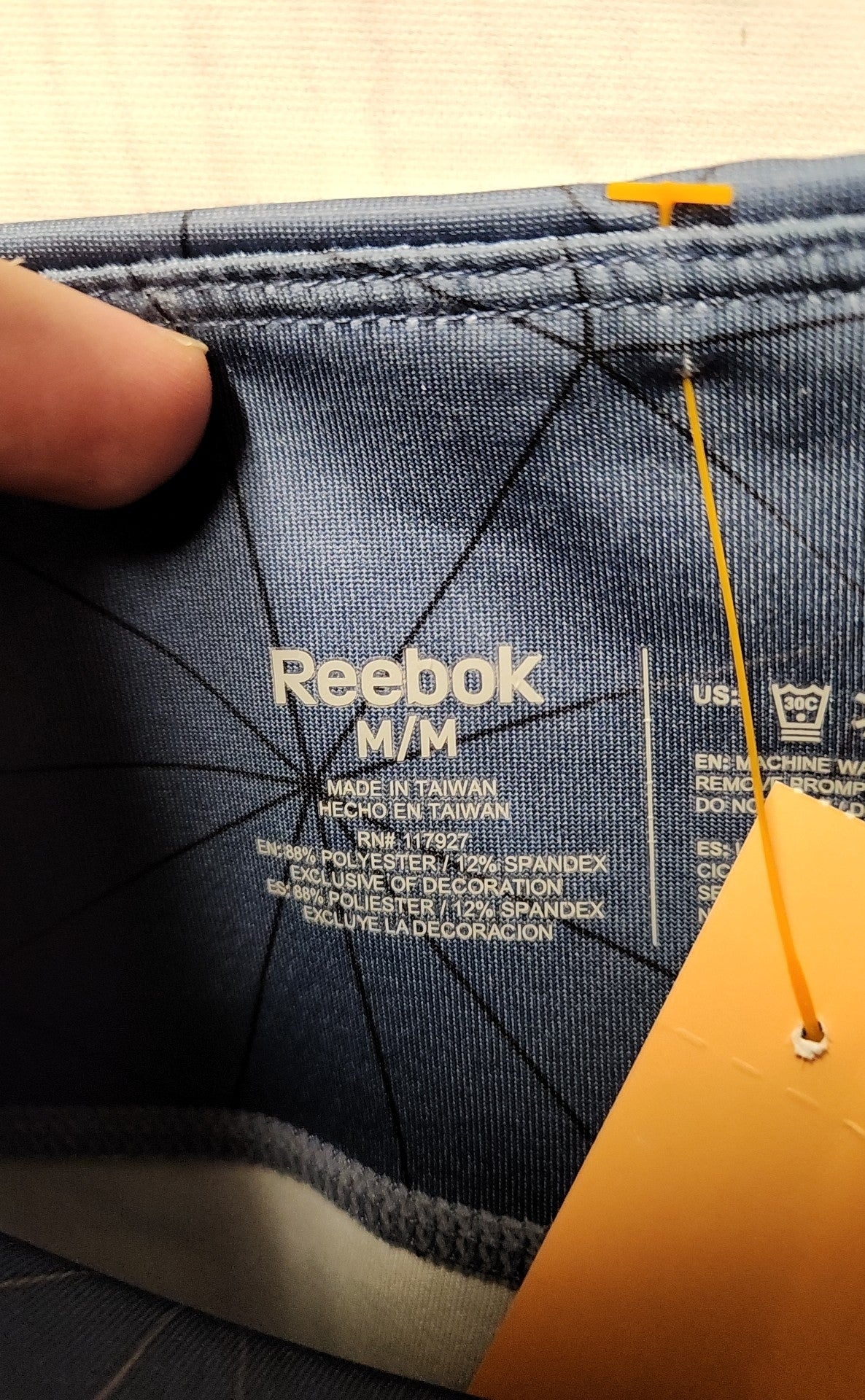 Reebok Women's Size M Blue Leggings