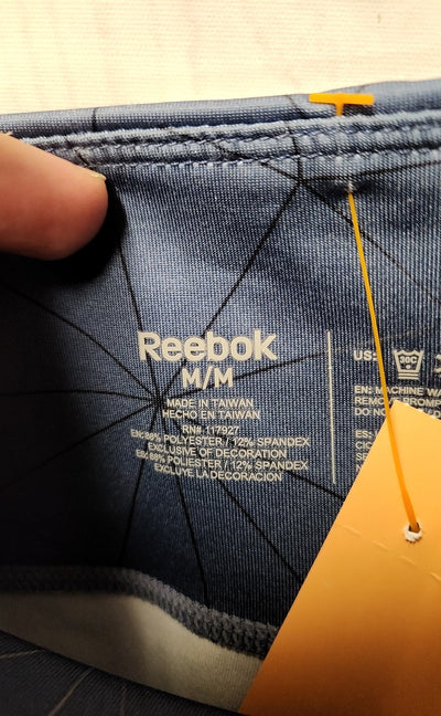Reebok Women's Size M Blue Leggings