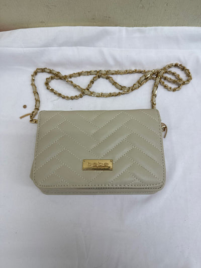 Bebe White Purse Bag