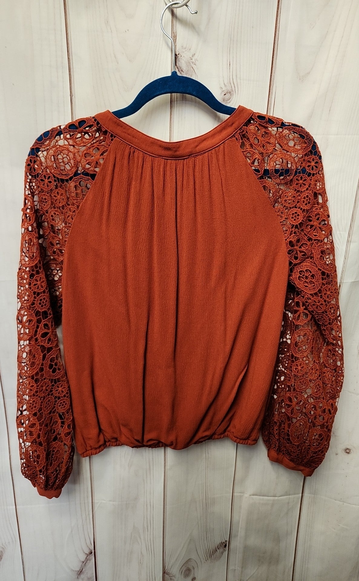 Promesa Women's Size S Rust Long Sleeve Top