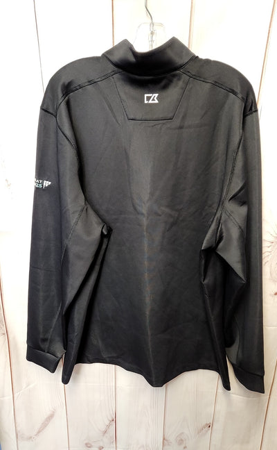 NWT Cutter & Buck Men's Size XL Black Shirt