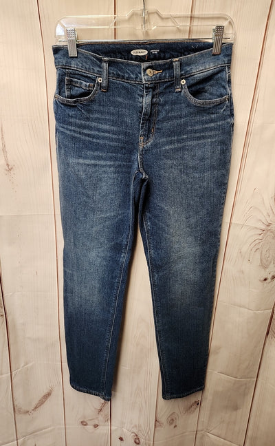 Old Navy Women's Size 25 (0) Blue Jeans Boyfriend Mid Rise