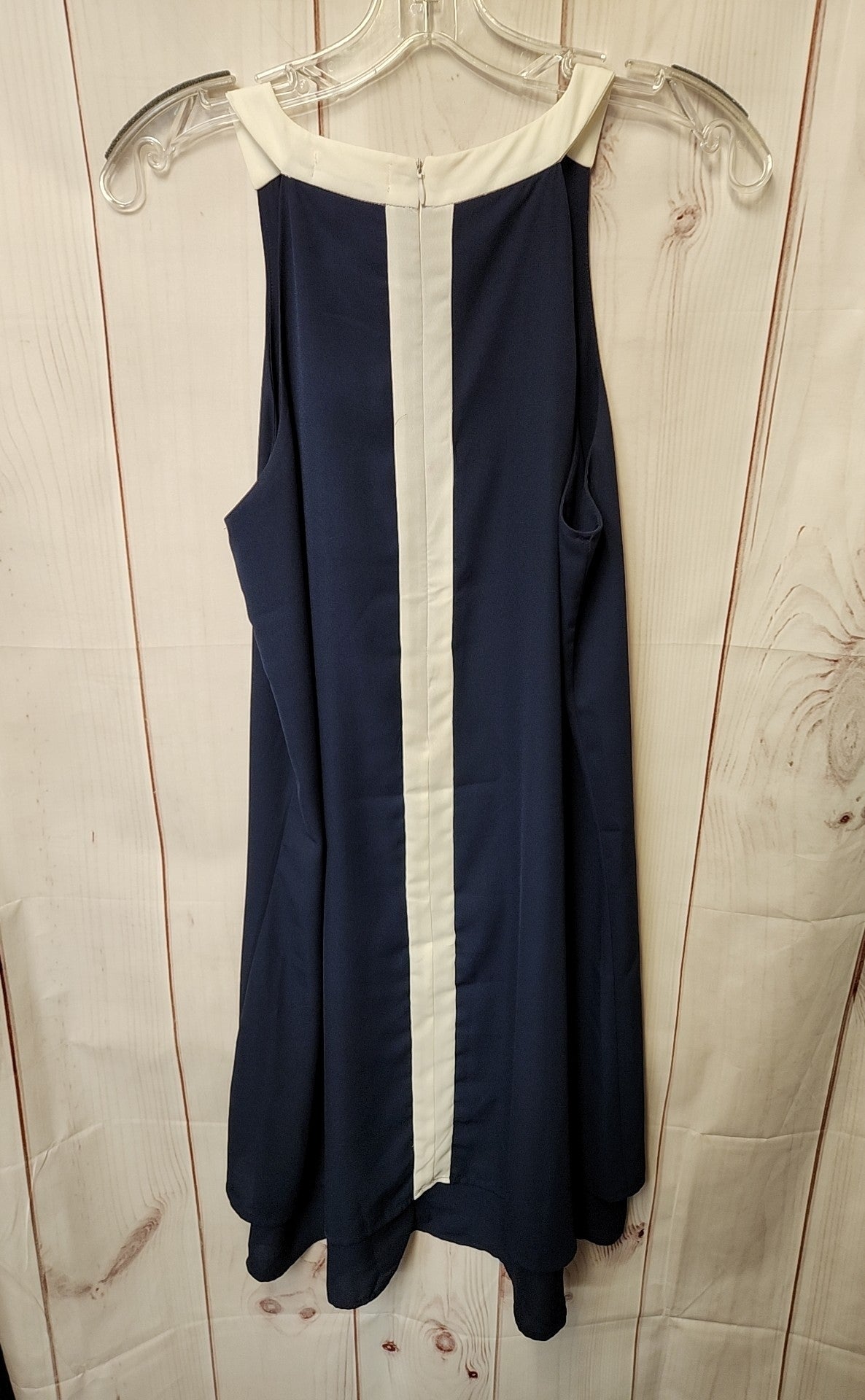 Monteau Women's Size L Navy Dress