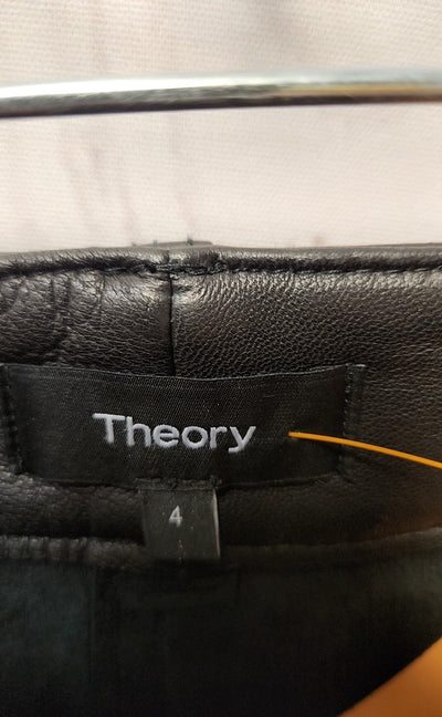 Theory Women's Size 4 Black Pants
