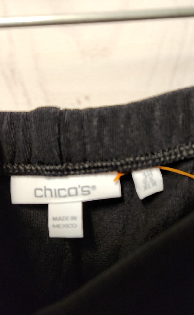 Chico's Women's Size 3 = US XL Black Pants