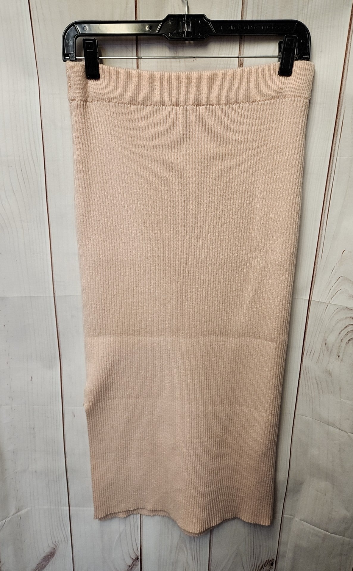 Double Zero Women's Size M Peach Knit Skirt