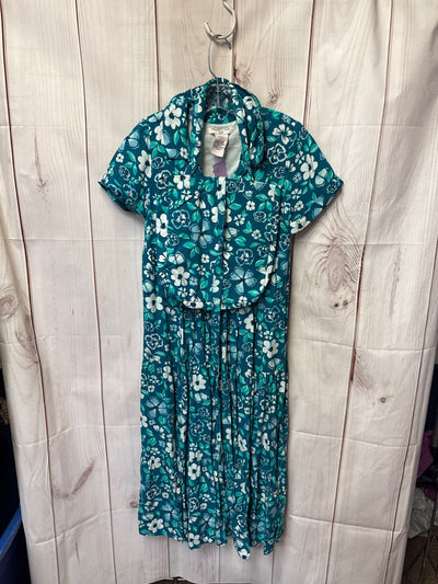 SincerelyJules Girl's Size 14 Green Dress With Matching Bag