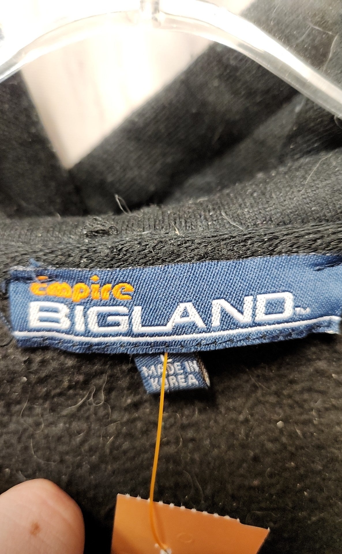 Empire Bigland Men's Size L Black Sweatshirt