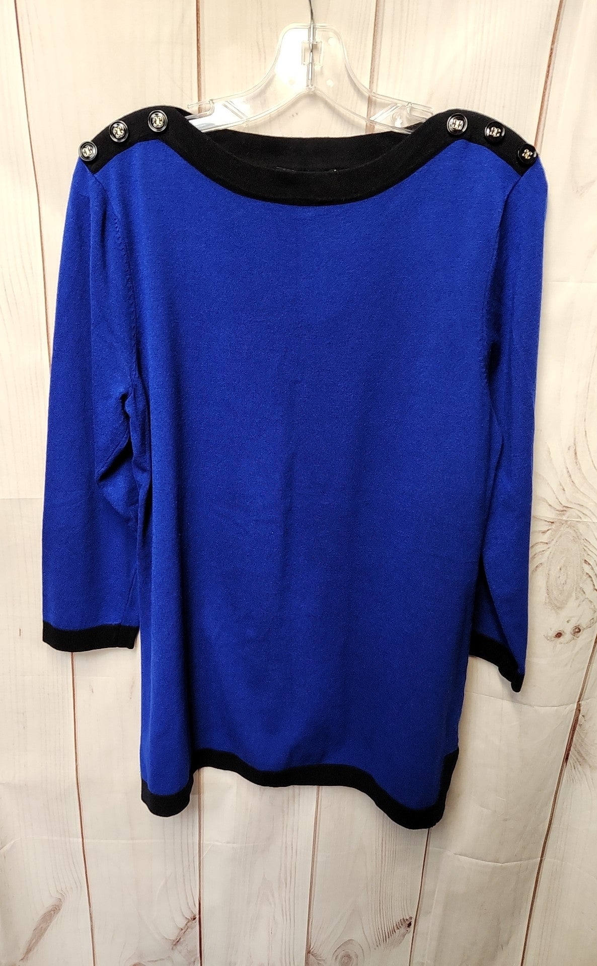Cable & Gauge Women's Size XL Blue Sweater