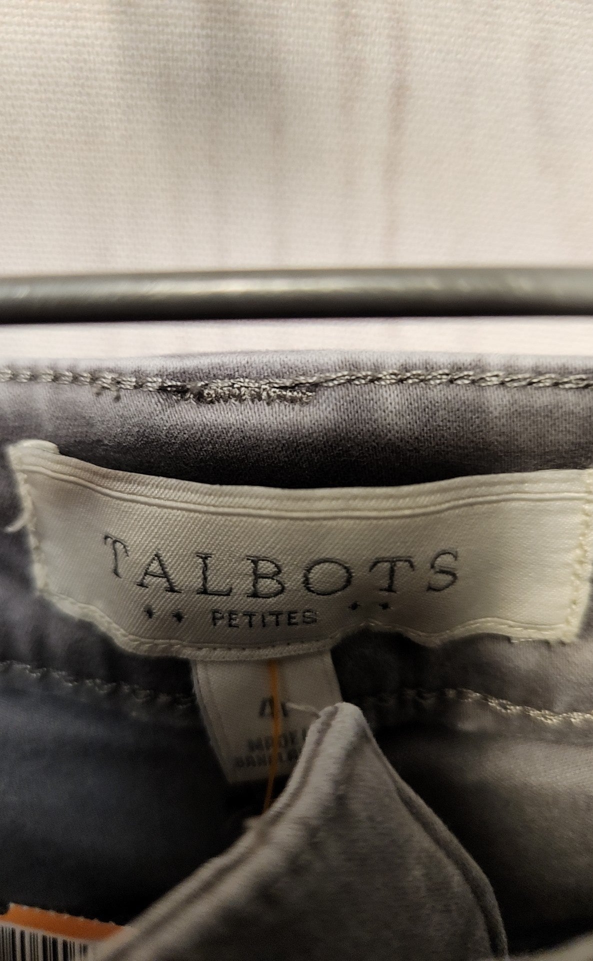 Talbots Women's Size 4 Petite Gray Pants