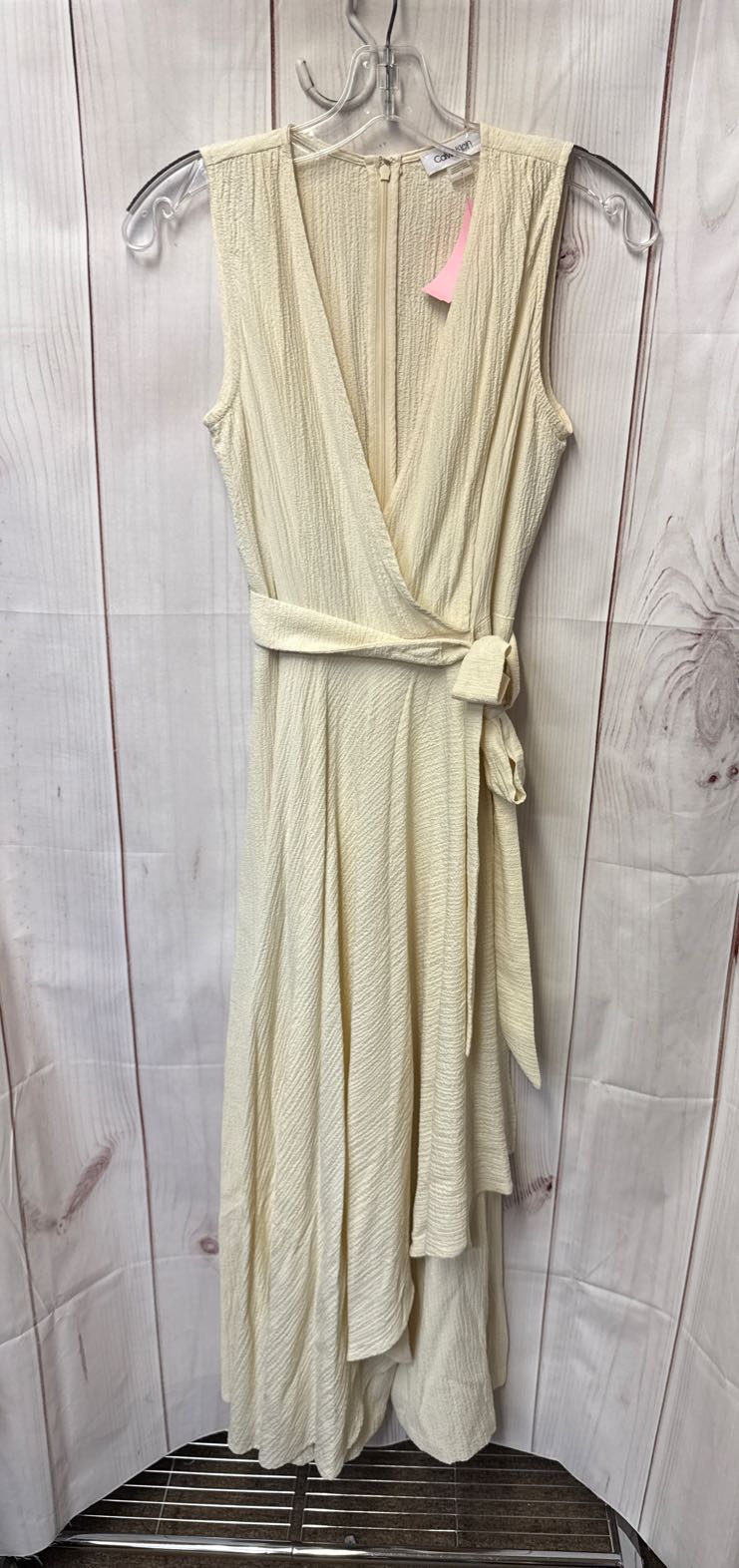 Calvin Klein Women's Size 2 Cream Dress