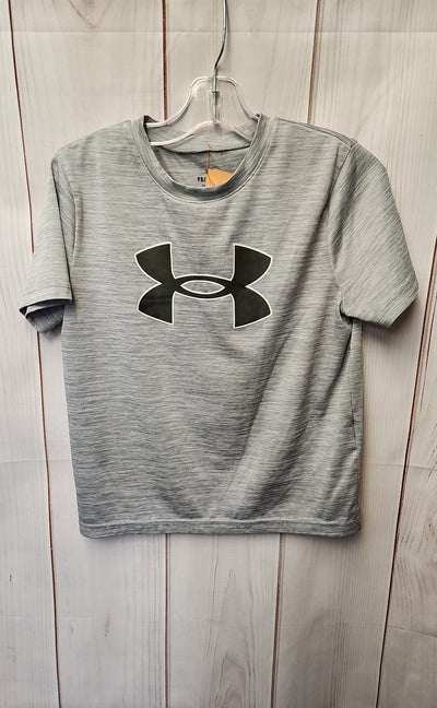 Under Armour Boy's Size 8 Gray Shirt