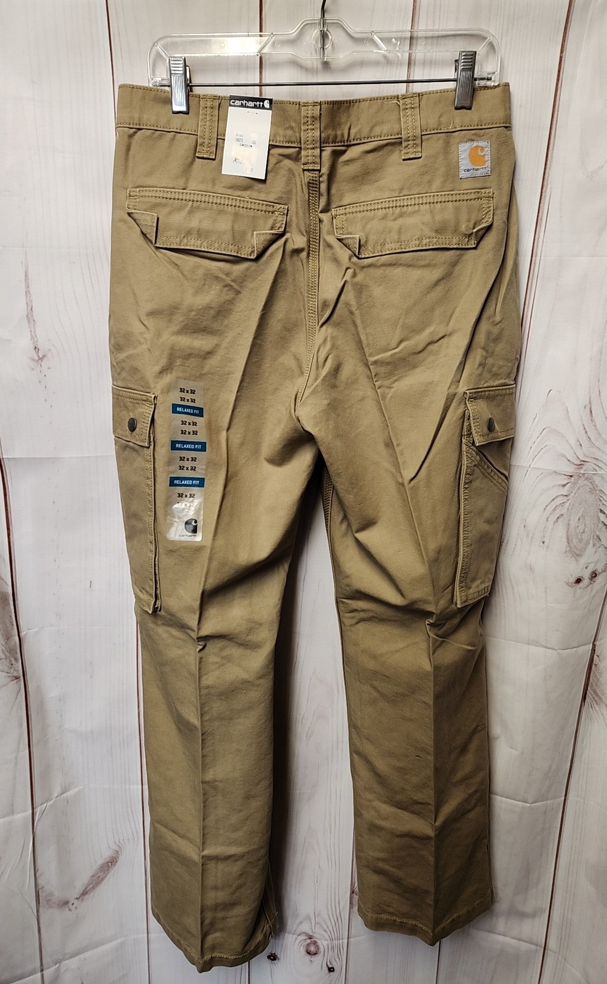 NWT Carhartt Men's Size 32x32 Tan Pants