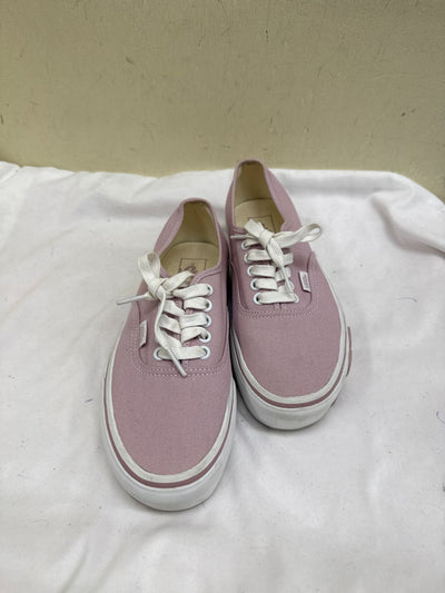 Vans Women's Size 8 Pink Sneakers Shoes