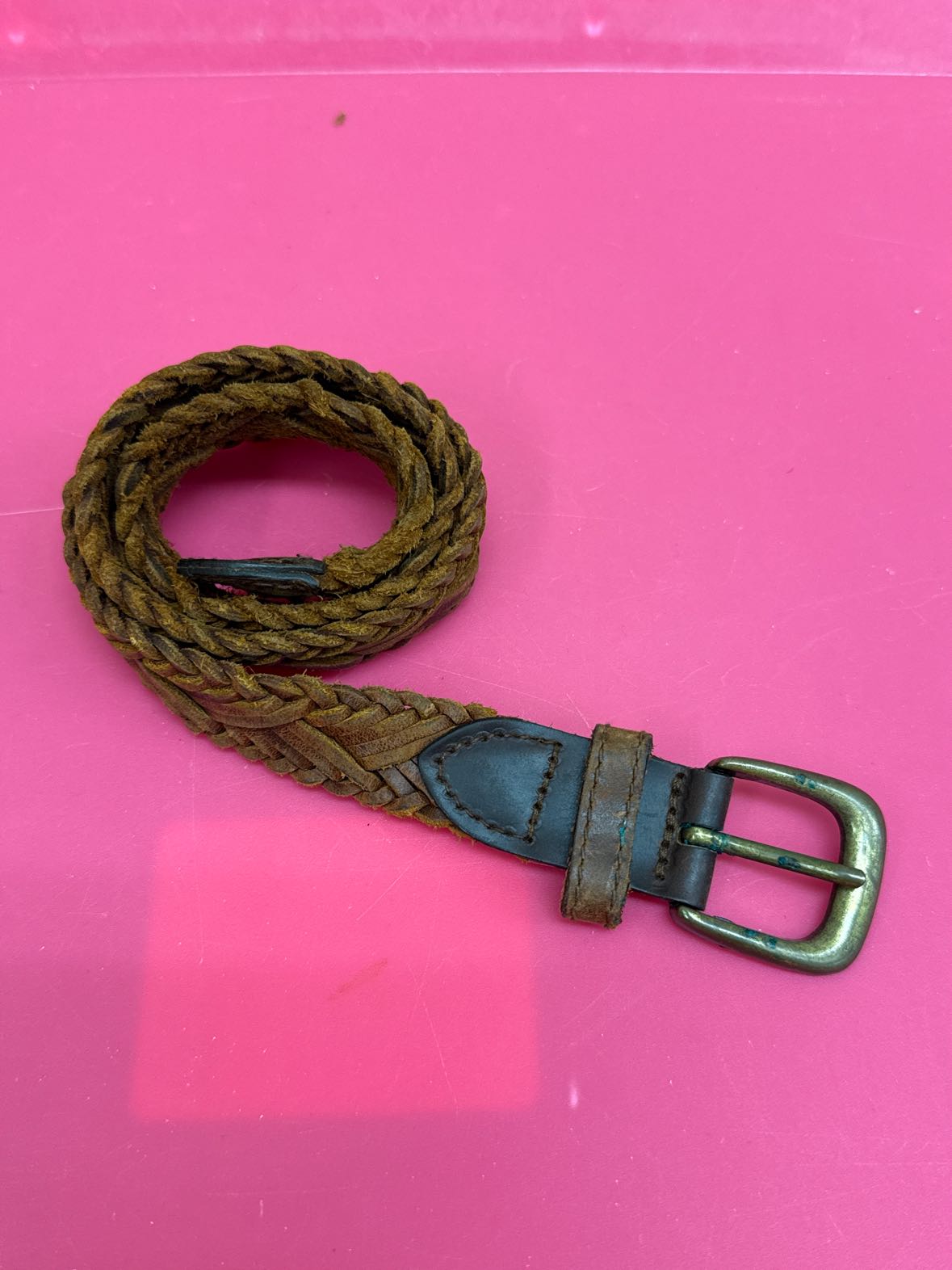 Place Kids' Size 3-5 Brown Belt